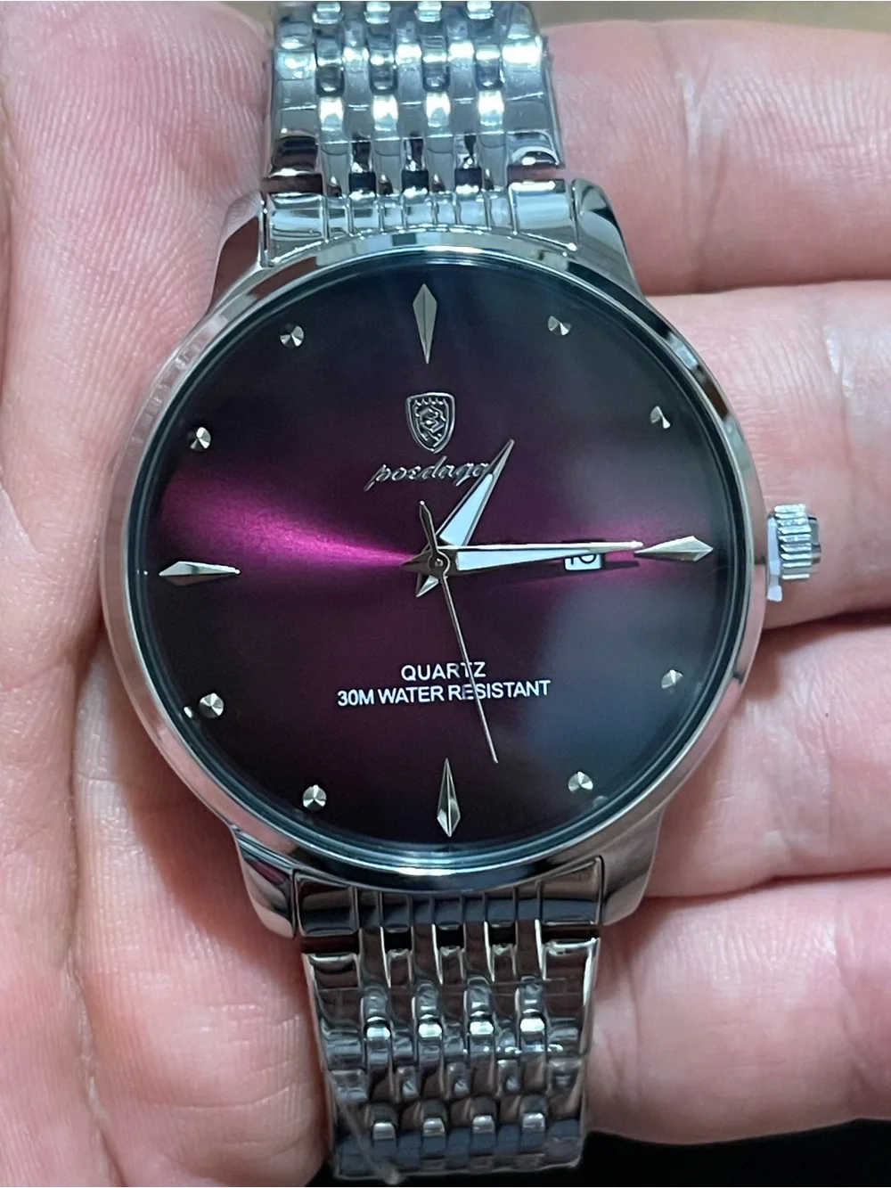 Men's Casual Business Waterproof Calendar Luminous Top Brand Luxury Quartz Watch